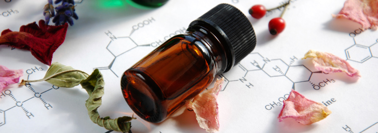 plant extraction Teva api - brown bottle with plant extract